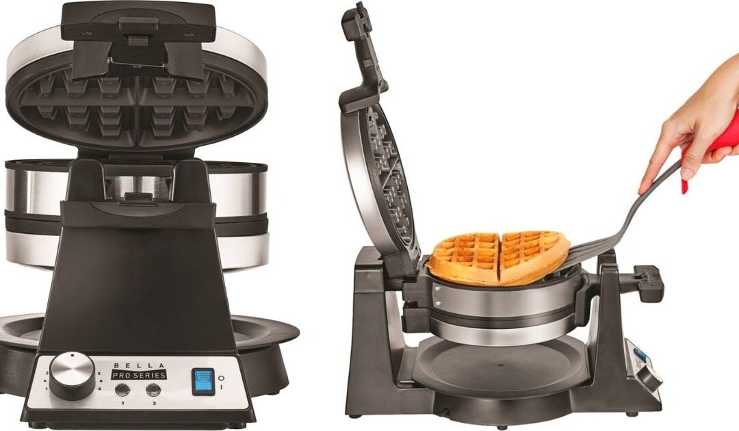 Wafflera Giratoria Bella Pro Series a solo $34.99 en Best Buy (Reg. $80)