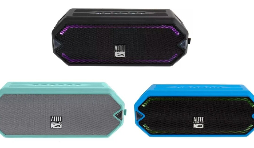 Bocina Altec Lansing HydraJolt Bluetooth SOLO $39.99 en Target (Reg. $70)