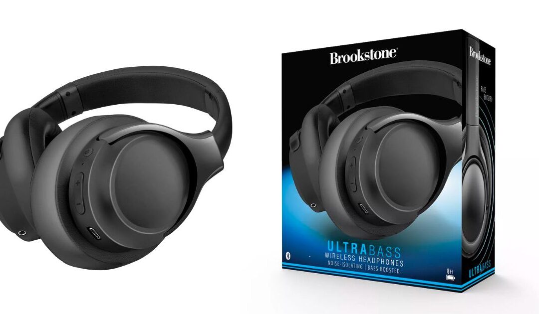 Brookstone Ultra Bass Wireless Headphones a solo $27.99 (Reg. $70)
