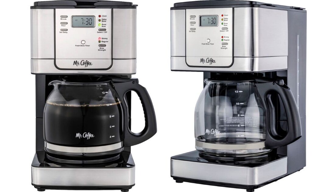 Cafetera Mr. Coffee en Stainless Steel SOLO $29.99 en Best Buy (Reg. $50)