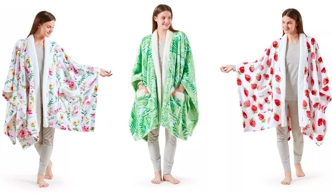 Charter Club Cozy Plush Wrap Robe Throw 50 x 70 a solo $15.99 (Reg. $30) en Macy’s