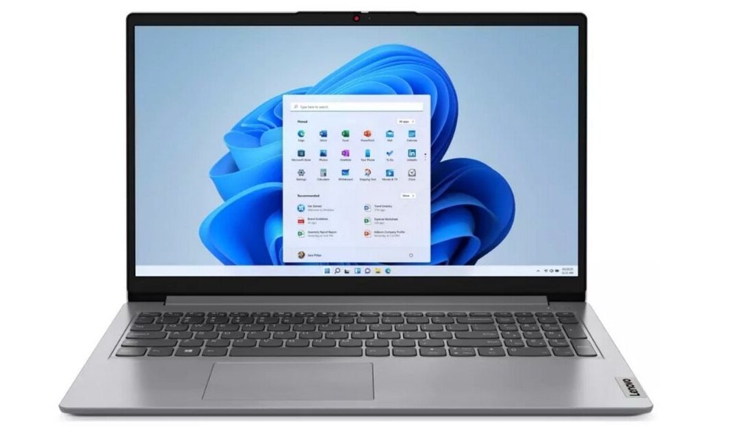Lenovo IdeaPad 1i Laptop 15.6-In SOLO $449.99 en Target (Reg. $660)