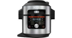 Olla a Presión y Freidora de Vapor XL con Tapa Inteligente Ninja Foodi 14-en-1