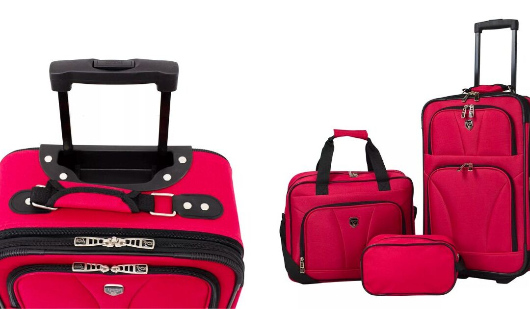 Set de Maletas de 3 Piezas Bowman Eva Expandable a solo $59.99 (Reg. $180) en Macy’s