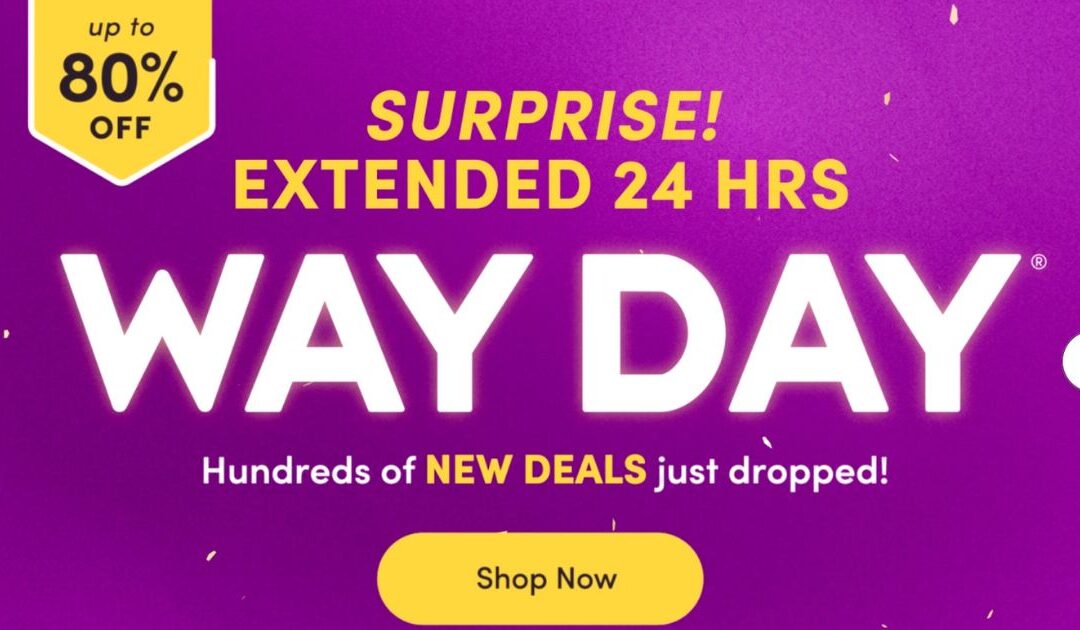 Wayfair: HASTA un 80% de Descuento + 10% Off Adicional + Envío GRATIS