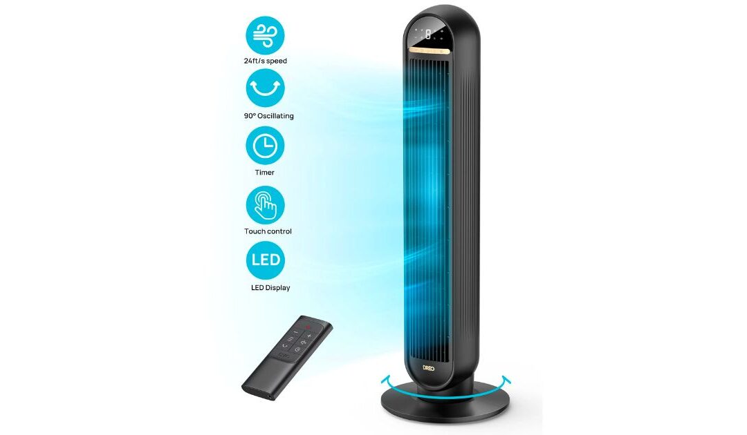 2023 Nuevo Abanico de Torre Dreo 36″ SOLO $59.99 en Walmart (Reg. $100)