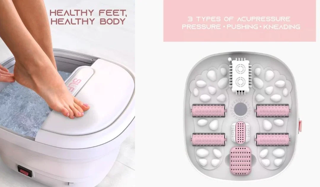Bubble Bath Foot Massager Tzumi SLF Heated Portable a solo $35.99 (Reg. $67)