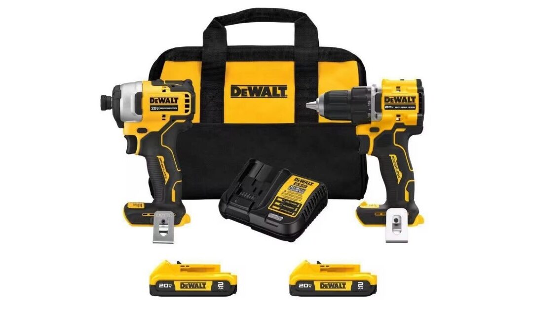 Combo Kit de 2-Herramientas DEWALT SOLO $169 en Home Depot (Reg. $229)