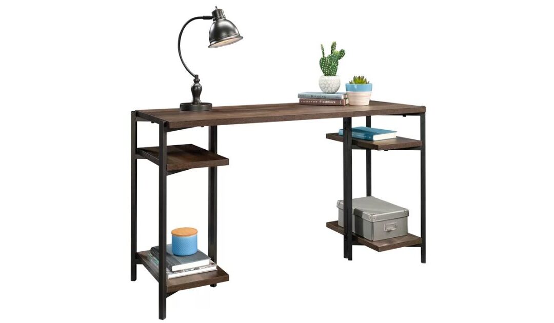 Escritorio Gracie Oaks Hanni a solamente $56.99 (Reg $184.99) en Wayfair
