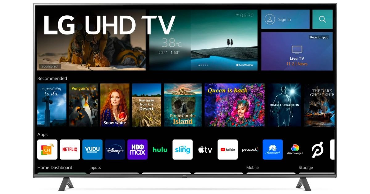 LG Class 4K UHD 2160P webOS Smart TV 70-In