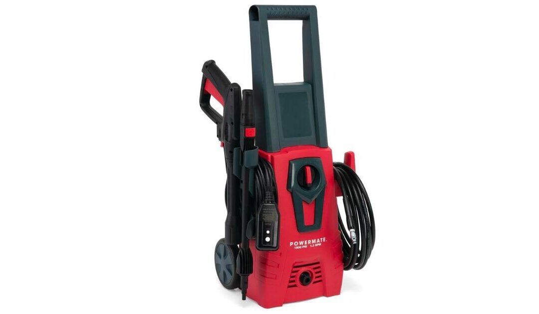 Máquina a Presión Eléctrica Powermate 1800 PSI 1.3 GPM SOLO $89.99 en Walmart (Reg. $139)