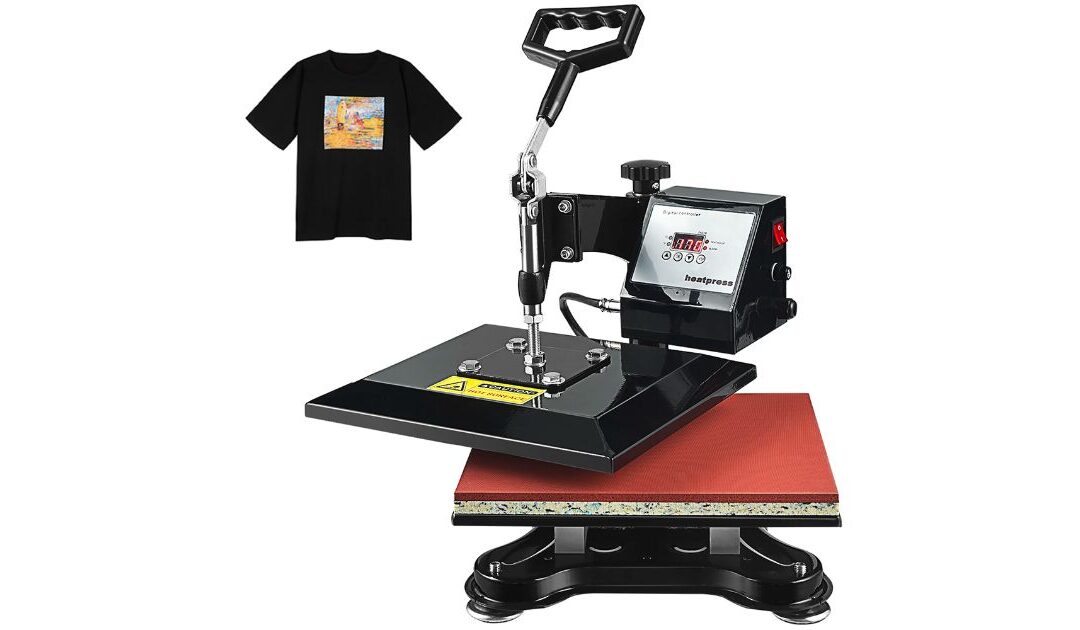 Máquina de Prensa de Calor Costway 12″ x 10″ SOLO $99.99 en Walmart (Reg. $157)