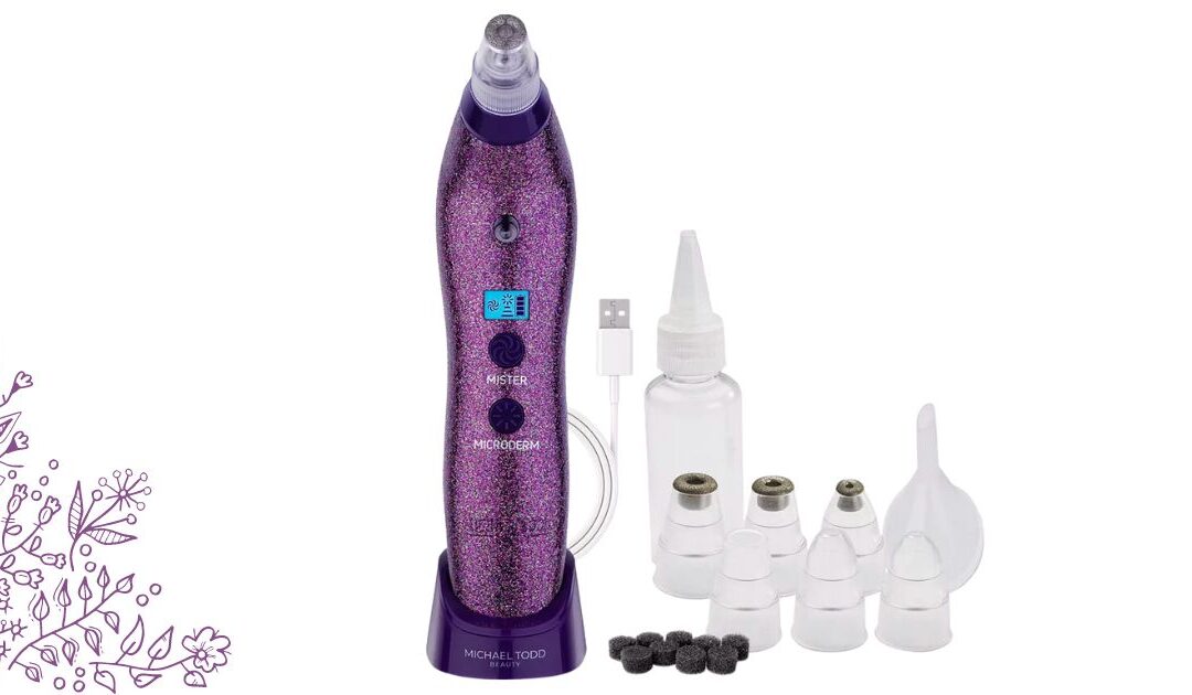 Michael Todd Beauty Limited Edition Sonic Refresher Microdermabrasion System a solo $49.99 (Reg. $100)