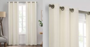 Panel-de-Cortina-Eclipse-Kendall-Grommet-Solid-Textured-Thermaback-Blackout