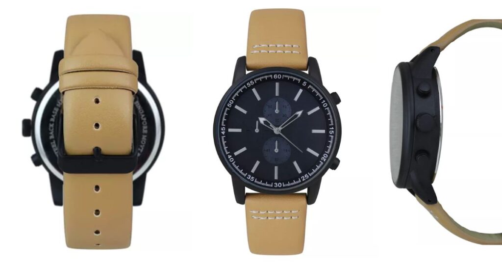 Reloj-INC-International-Concepts-Tan-Strap-44mm