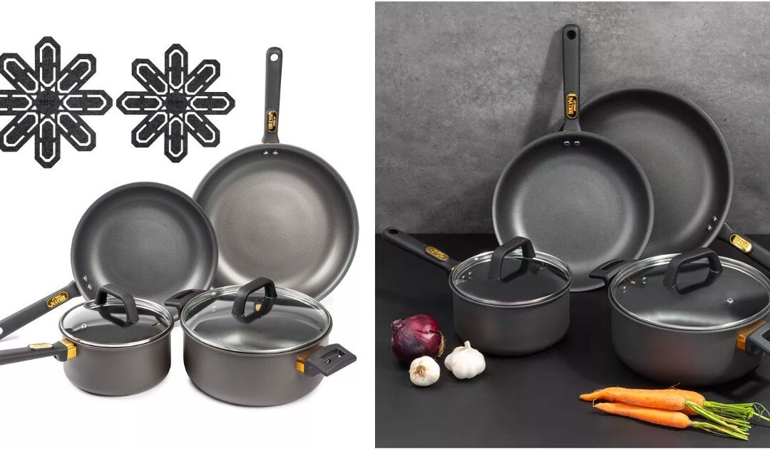 Set de Cocina Brooklyn Steel Rocket de 8 Piezas a solo $68.93 (Reg. $229.99) en Macy’s