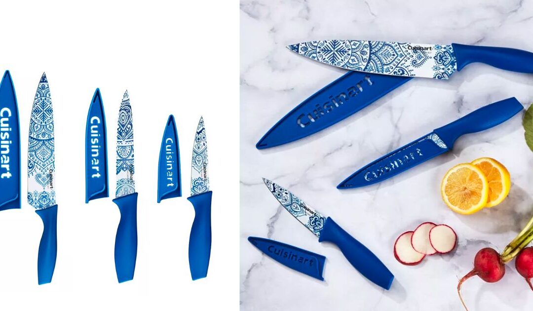Set de Cuchillos Cuisinart Printed de 6 Piezas a solo $7.56 (Reg. $38)