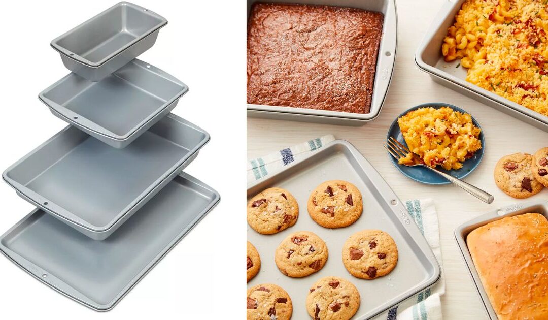 Set de Moldes para Hornear Wilton de 4 Piezas Nonstick a solo $23.03 (Reg. $66)