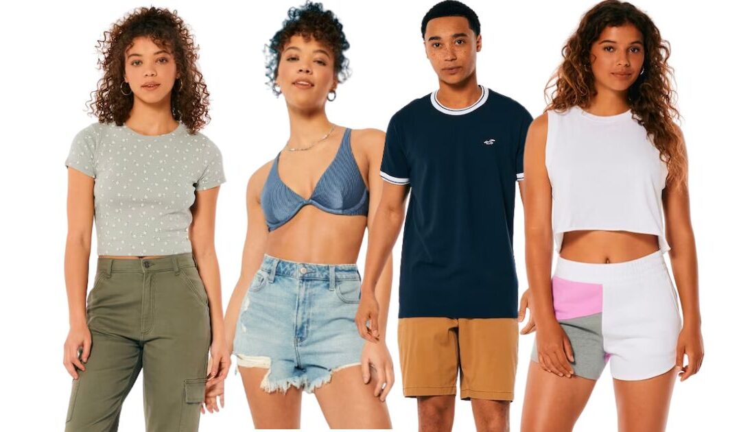 Oferta de Verano en Hollister – Pantalones Cortos, Camisas y Más SOLO $10