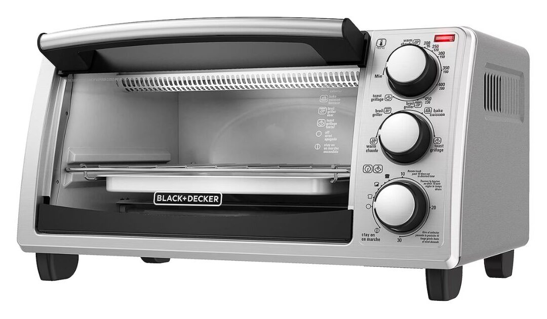 Horno Tostador Black+Decker SOLO $53.99 en JCPenney (Reg. $90)