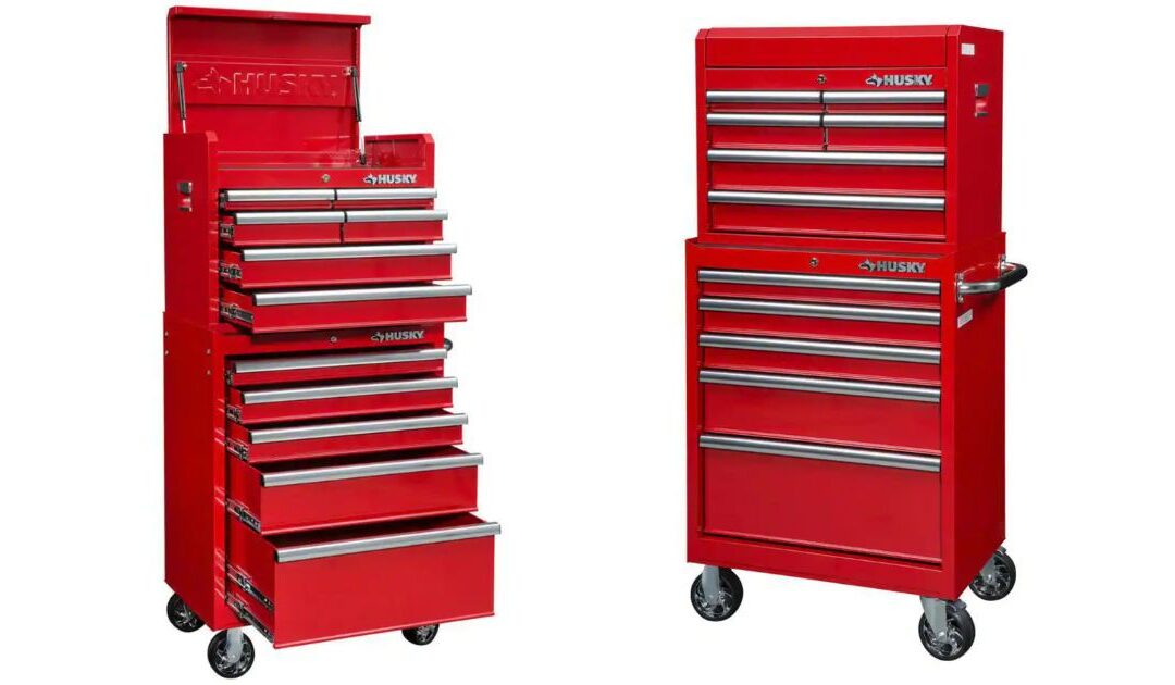 Caja de Herramientas Husky de 11-Gavetas SOLO $329 en Home Depot (Reg. $548)