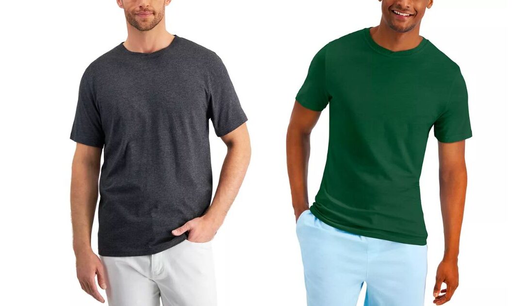 Camisas Club Room Pajama T Shirt a solo $4.86 (Reg. $25)