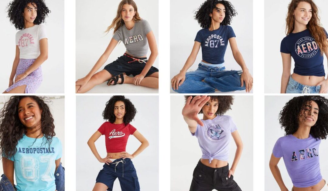 Compra 1 Camisa y Recibes 2 GRATIS en Aeropostale