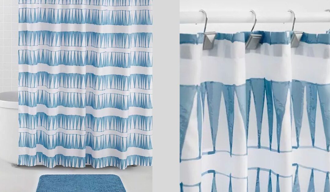 Cortina de Baño Lavender & Sage Anisha de 14 Piezas a solo $16.43 (Reg. $55)