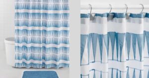 Cortina-de-Bano-Lavender-Sage-Anisha-de-14-Piezas