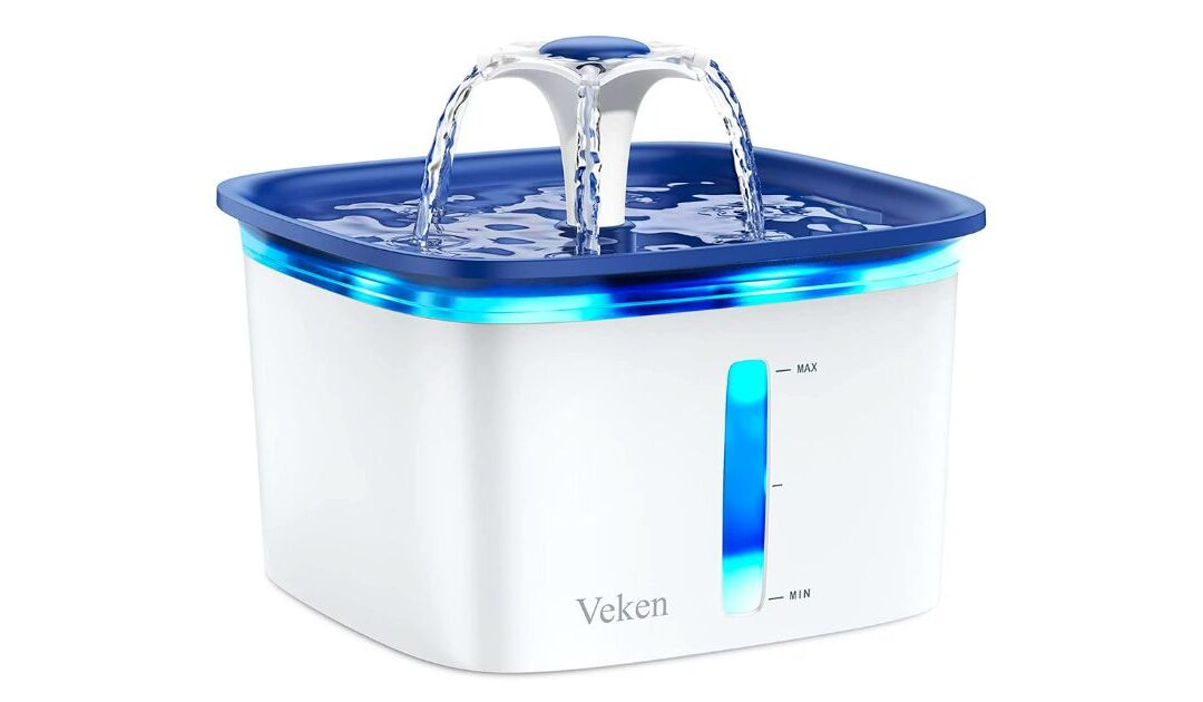 Dispensador de Fuente de Agua para Mascotas SOLO $18.99 en Walmart (Reg. $24)