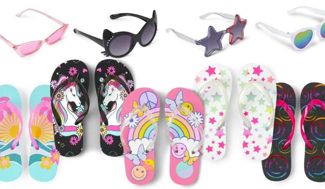 The Children’s Place – Gafas de Sol y Flip-Flops SOLO $2.99