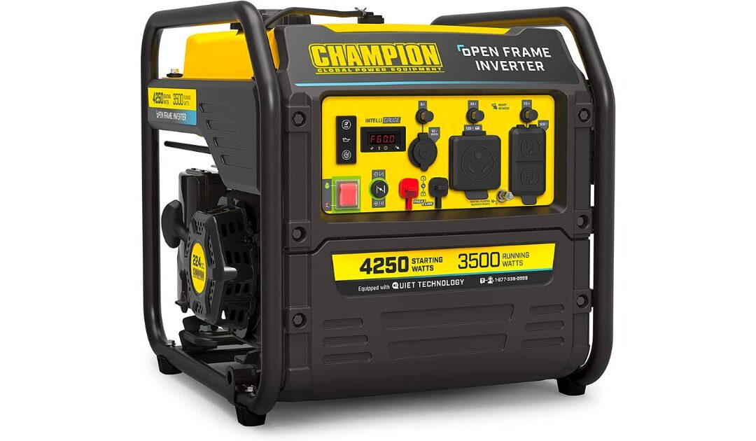 Generador Champion Power Equipment 4250-Watt SOLO $405.88 (Reg. $994)