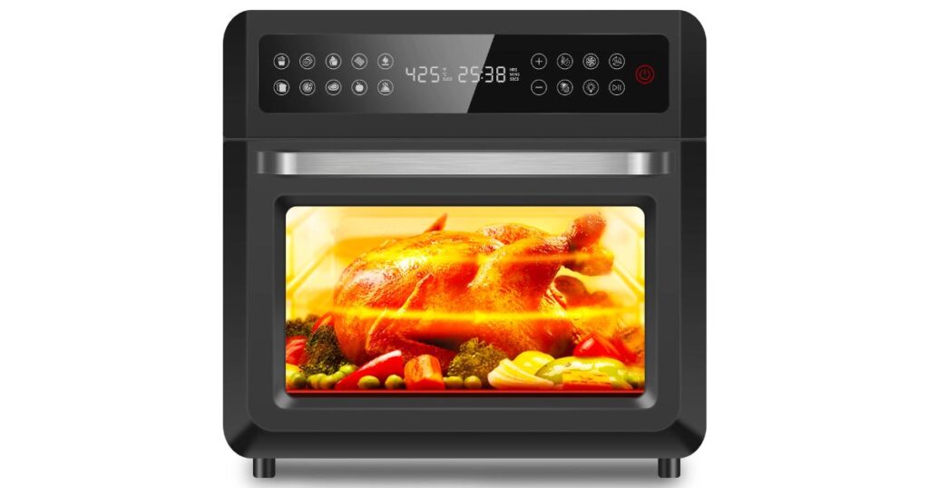 Horno tostador y Freidora de Aire CICIKIKI 10-en-1