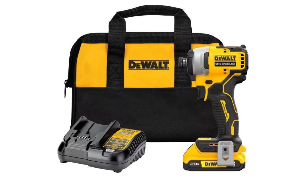 Kit de Taladro DEWALT con Batería y Bulto SOLO $99 en Home Depot (Reg. $159)