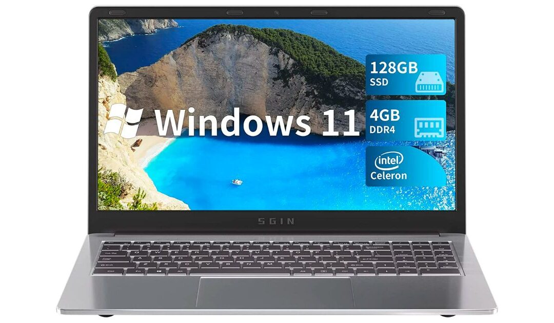 Laptop SGIN Windows 11 15.6-In SOLO $209.69 en Walmart (Reg. $460)