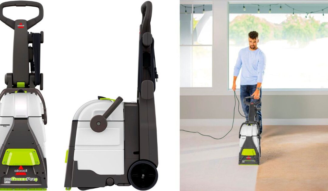 Limpiador de Alfombras BISSELL Big Green PET PLUS SOLO $408.99 en Best Buy (Reg. $509)