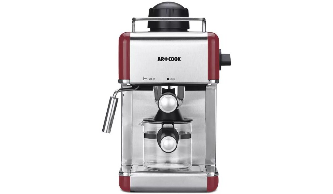 Máquina de Cafe Espresso Art & Cook SOLO $39.99 (Reg $100)