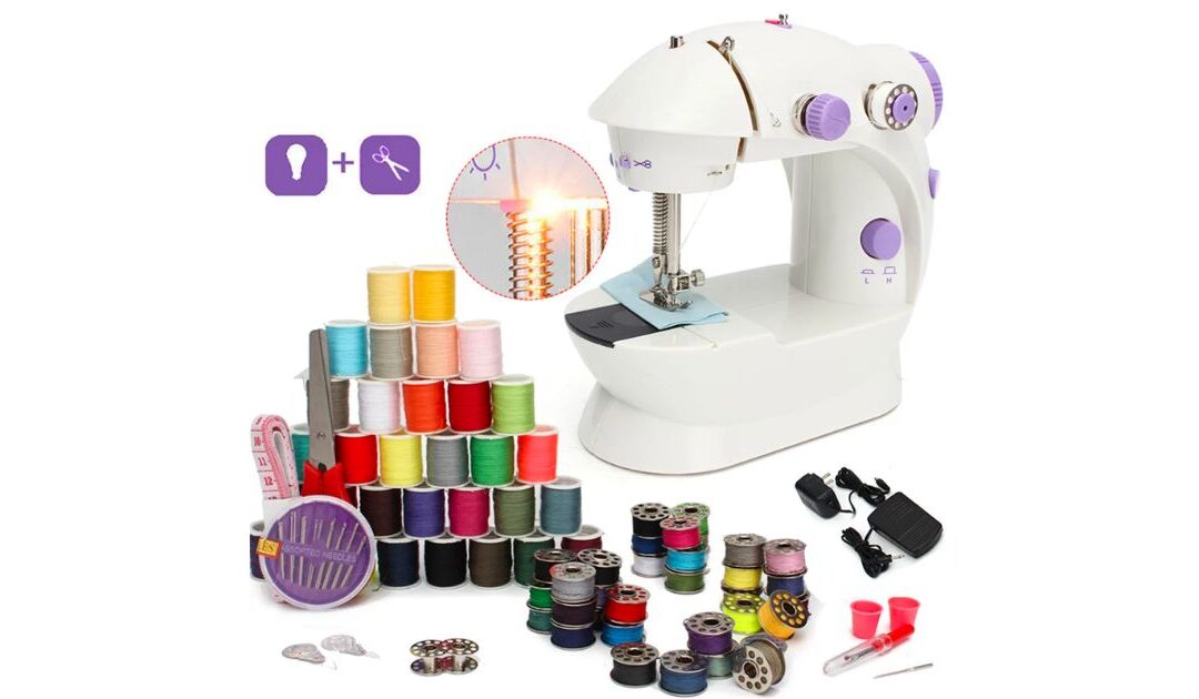 Mini Máquina para Coser con Accesorios SOLO $24.99 en Walmart (Reg. $61)
