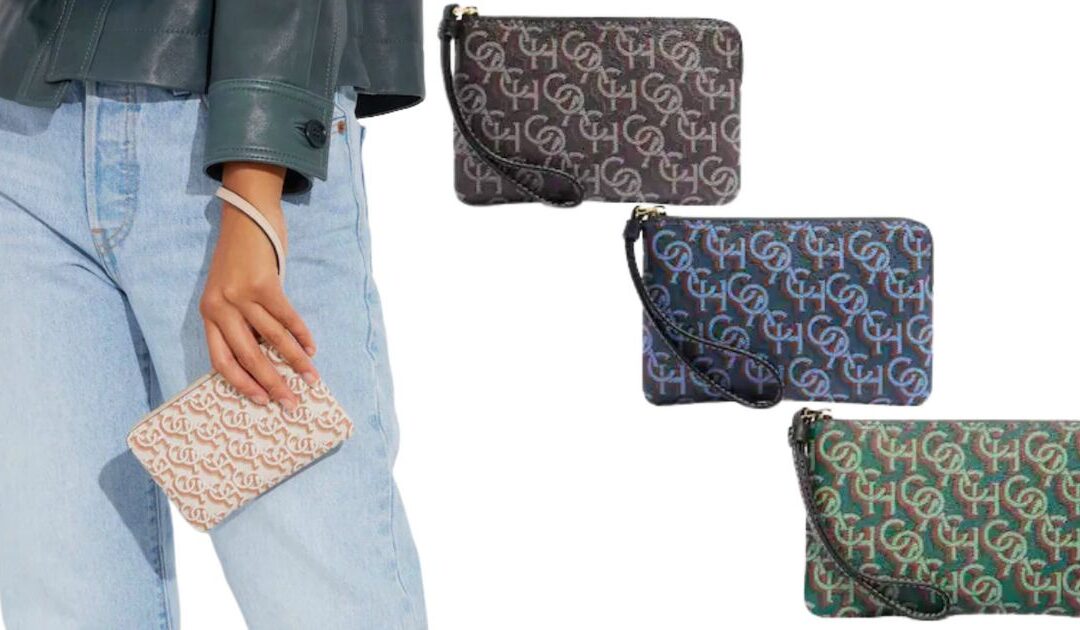 Coach Wristlet SOLO $22 (Reg $88) + Envío GRATIS
