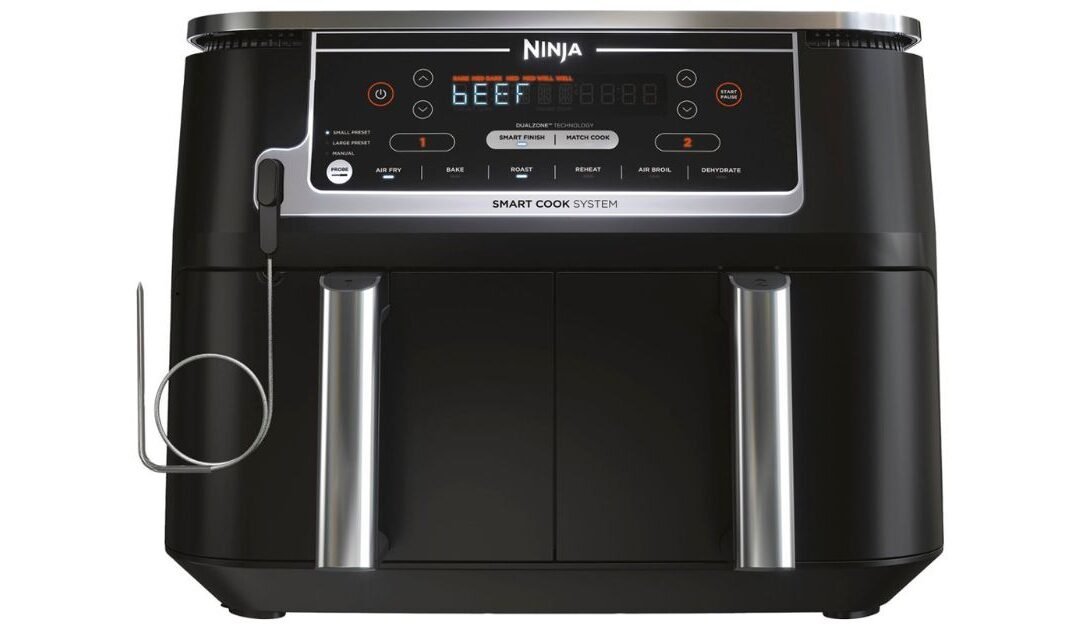 Ninja Foodi 6-in-1 10-qt XL 2-Basket Air Fryer SOLO $169.99 (Reg. $250)