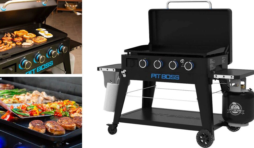 Pit Boss Ultimate Gas 4-Burner Griddle SOLO $559 en Best Buy (Reg. $699)