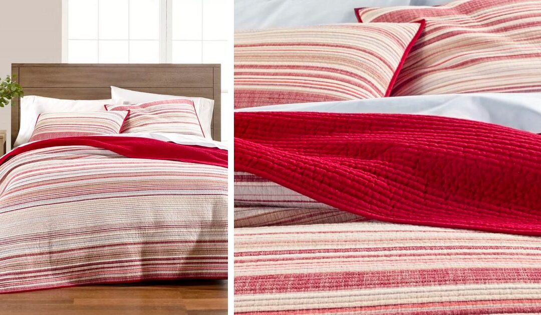 Quilt Martha Stewart Holiday Yarn Dye a solo $49.93 (Reg. $200)