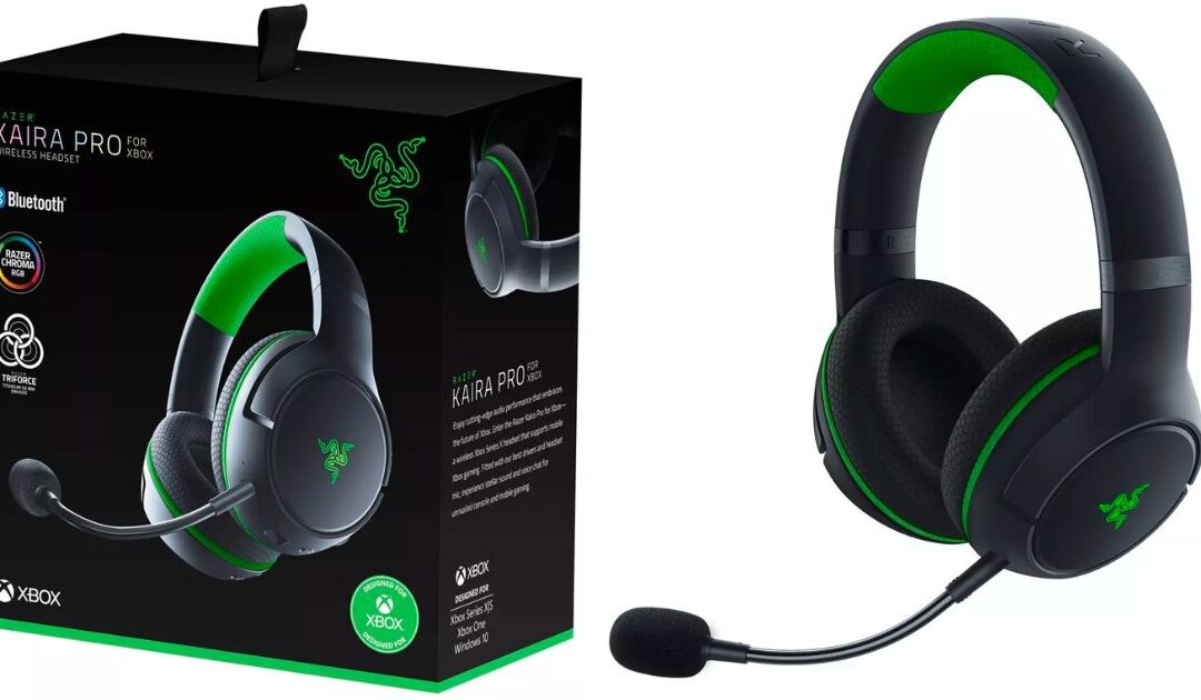 Razer Kaira Pro Wireless Gaming Headset SOLO $89.99 en Target (Reg. $150)