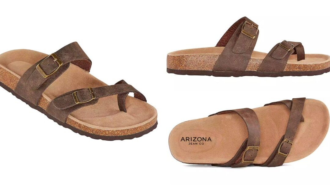 Sandalias Arizona Fairhaven Adjustable Strap Footbed a solo $19.99 (Reg $60)