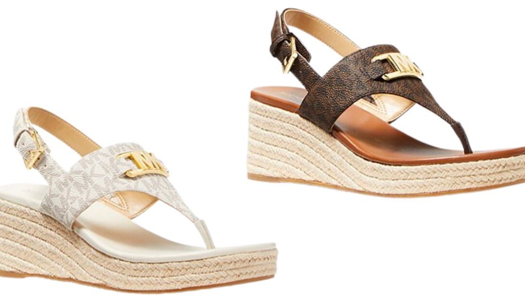 Sandalias Michael Kors Camila Wedge SOLO $79 (Reg $165)