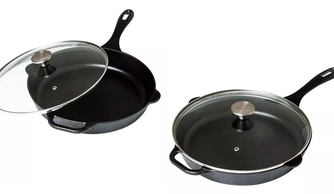 Sartén Victoria de 12″ con Tapa de Cristal a solo $17.49 (Reg. $49.99) en Macy’s