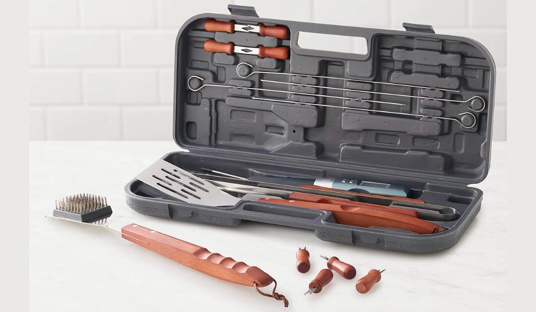 Set de BBQ Food Network de 17-Piezas SOLO $16.99 (Reg $40)