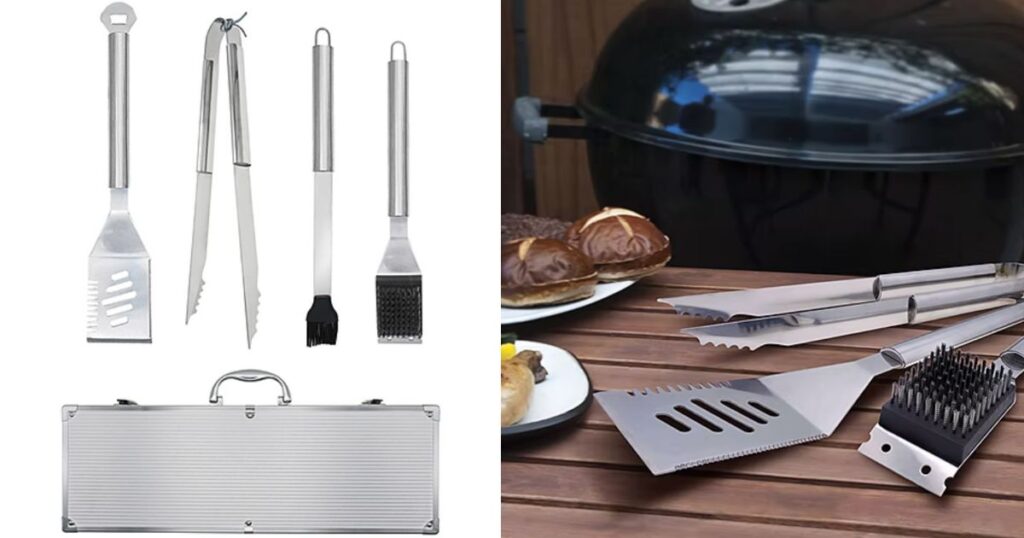 Set de BBQ en Stainless Steel