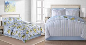 Set-de-Comforter-Reversible-Fairfiel-Square-Collection-Lemon-de-8-Piezas