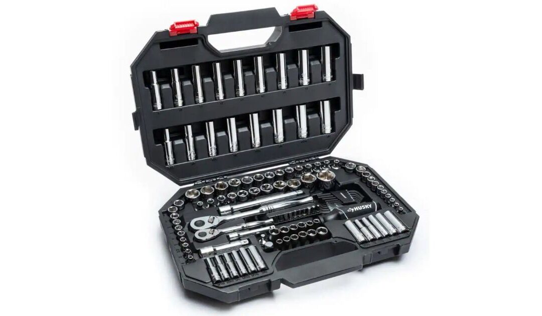 Set de Herramientas Husky de 119-Piezas SOLO $69.97 en Home Depot (Reg. $92)